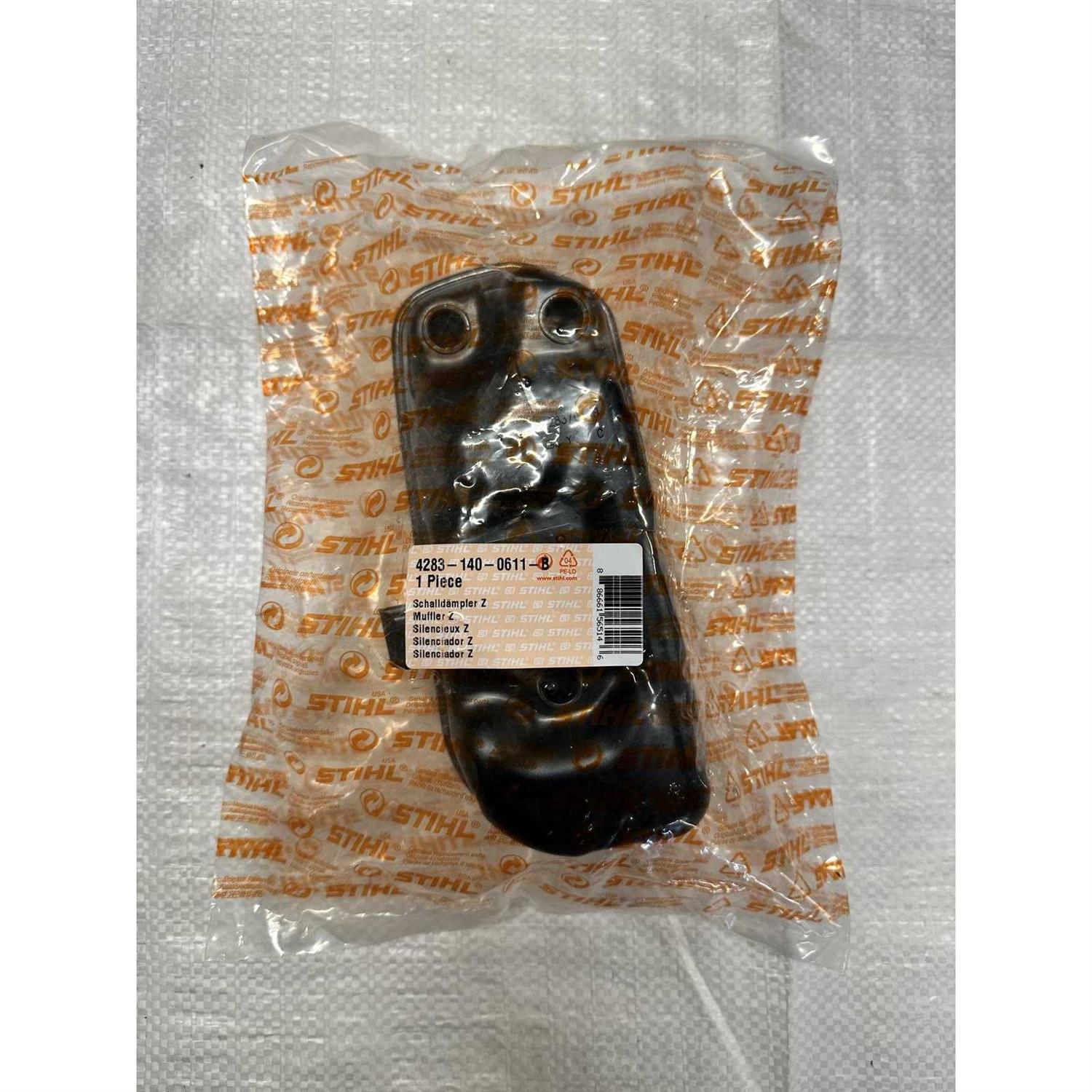 New Genuine Stihl Muffler Assembly BR800 BR800C BR800X 4283-140-0611 Oem - Image 3