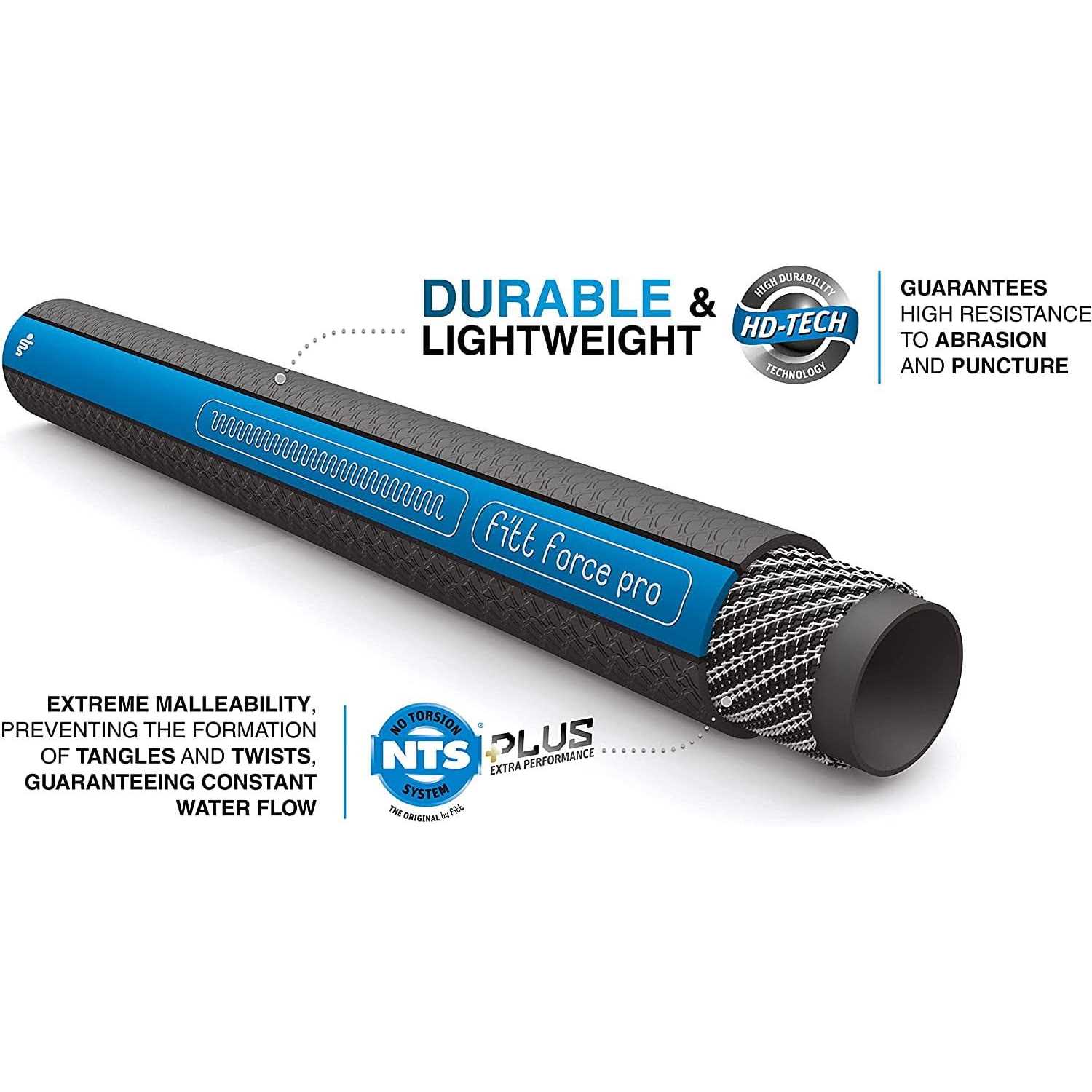 Fitt Force Pro 5/8 In. x 25 ft. Commercial Grade Hose - Image 3