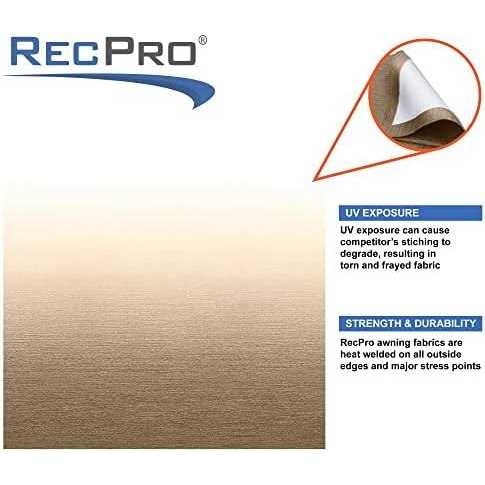 RecPro RV Awning Replacement Fabric Heat-Welded Seams - Image 5