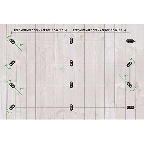 Espalar Surface Mounted Heavy Duty Universal Espalier/Trellis Kit - Image 4