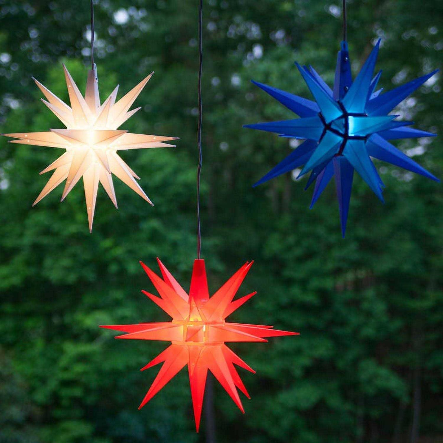 Kringle Traditions 14 White LED Moravian Star - Image 3