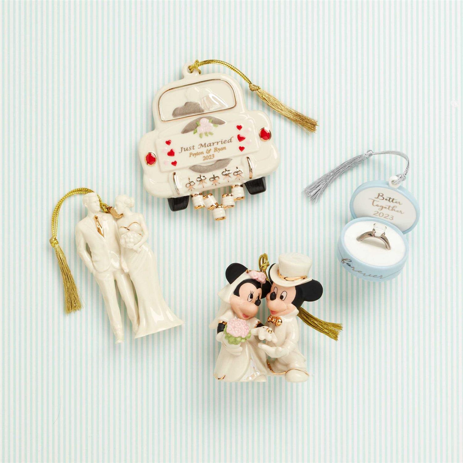 Just Married Wedding Ornament by Lenox - Image 3