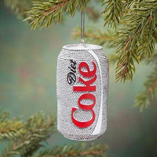 Kurt Adler Glittered Diet Coke Can Ornament - Image 3