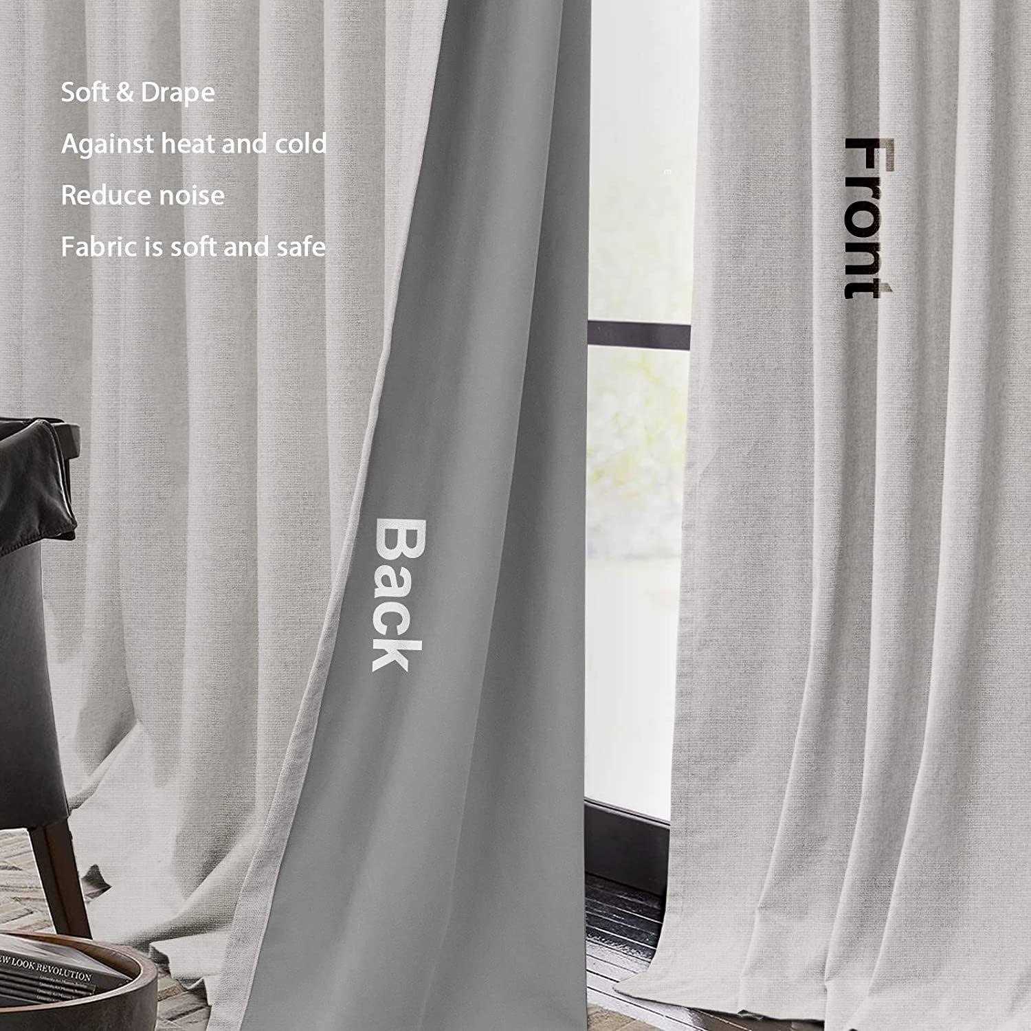Inovaday Thermal Sliding Door Curtains 100% - Image 3