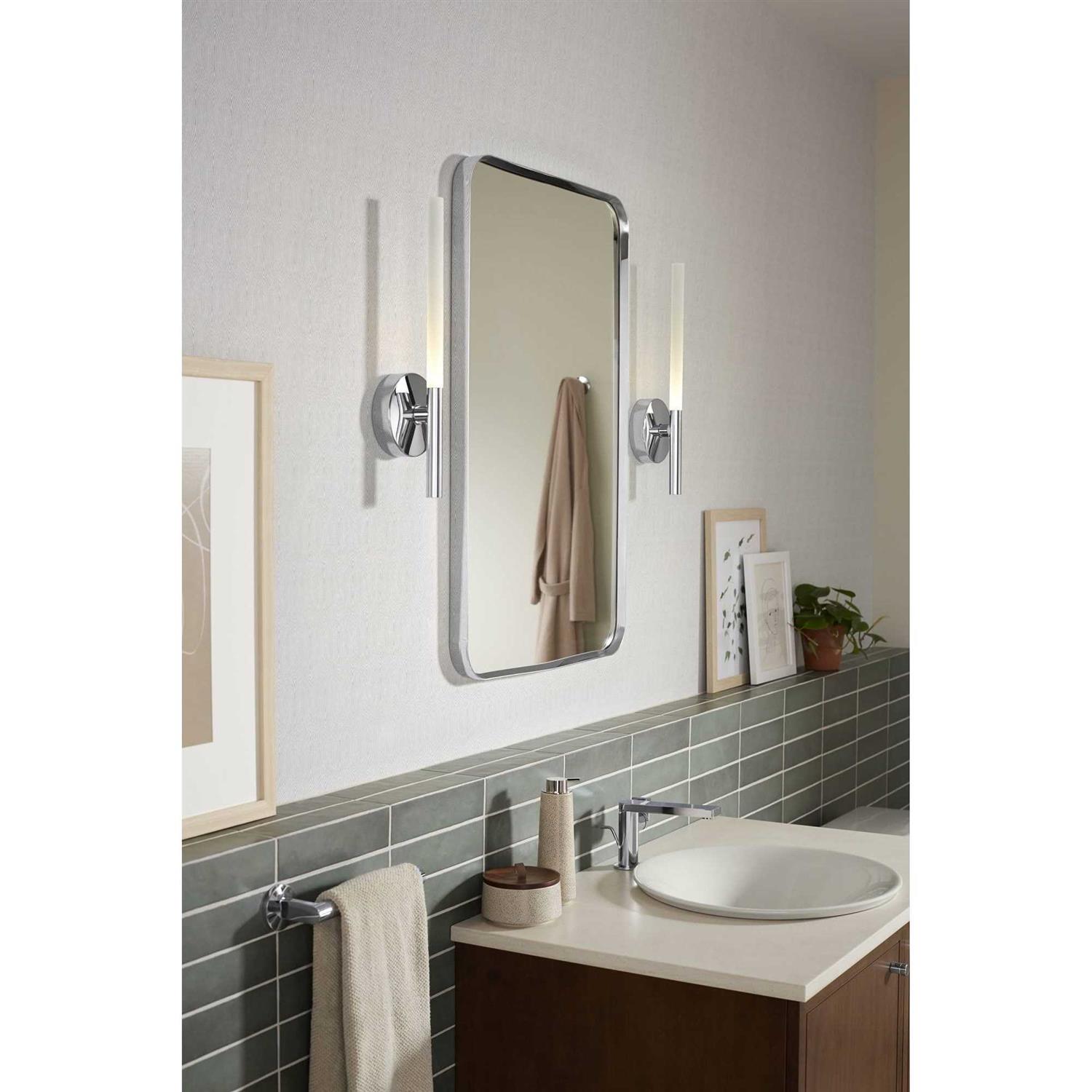 KOHLER Essential 22 x 34 Rectangular Framed Mirror - Image 3