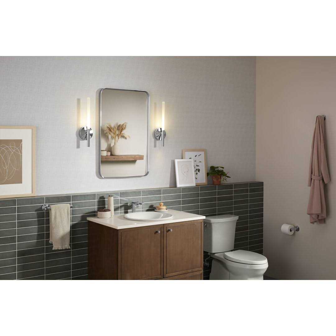KOHLER Essential 22 x 34 Rectangular Framed Mirror - Image 5