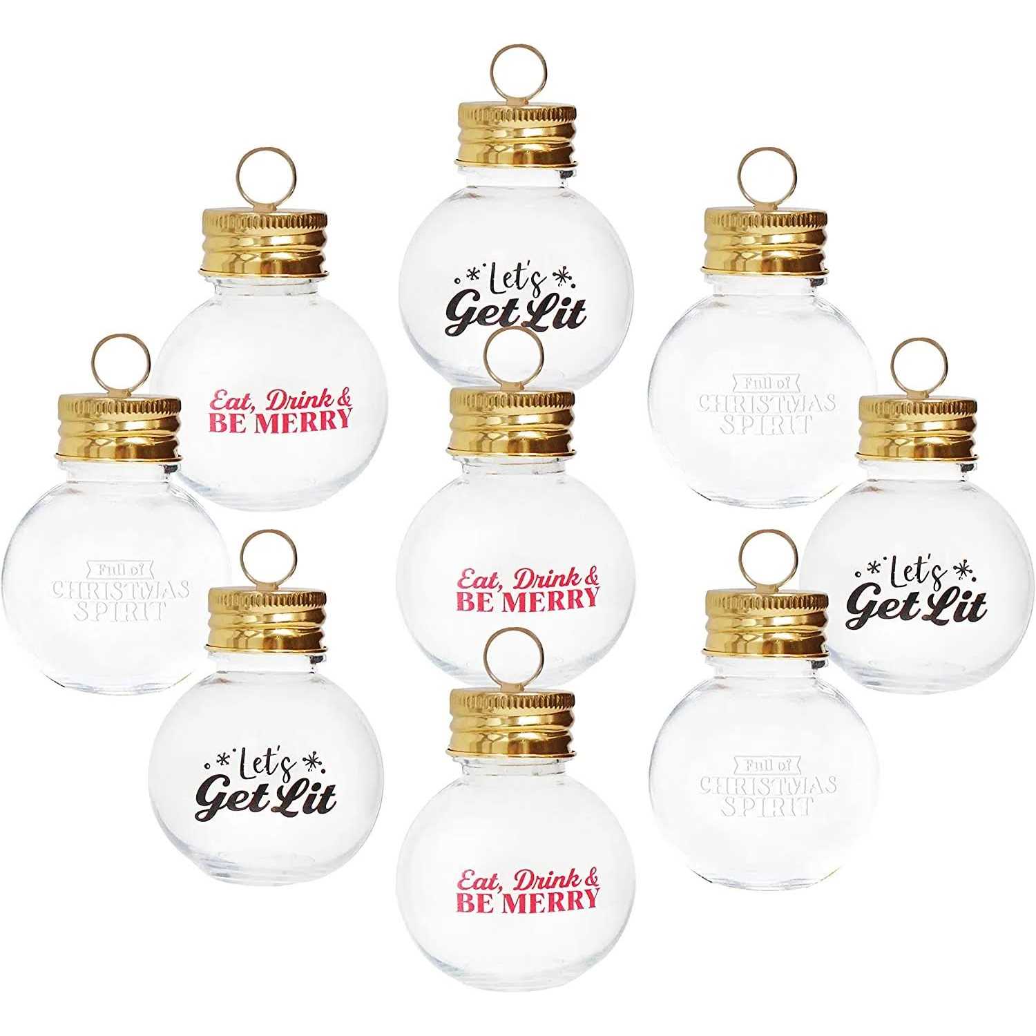 Joiedomi 9 Pcs Boozeball Christmas Ornaments - Image 5