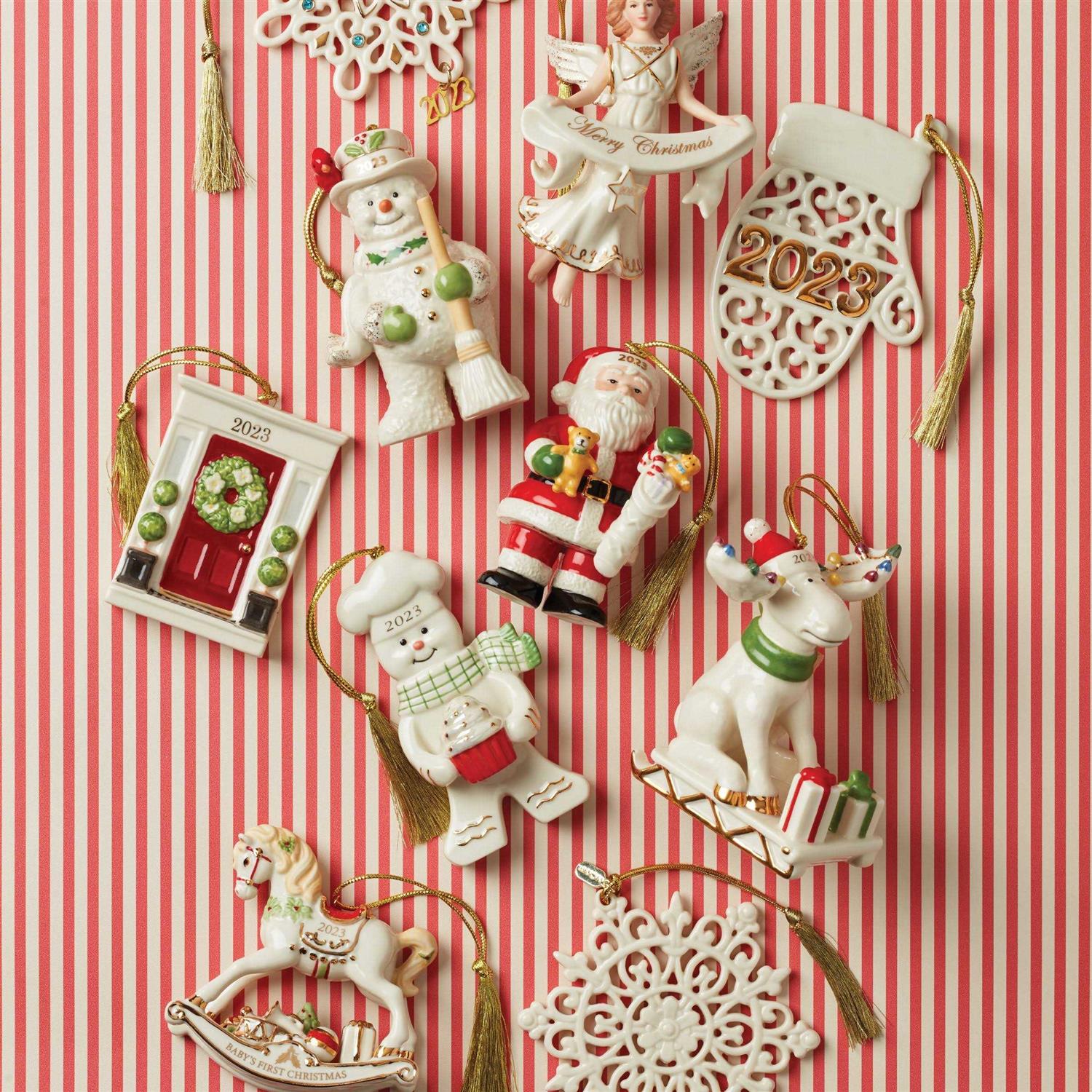 Lenox 2023 Snow Fantasies Snowflake Ornament - Image 3