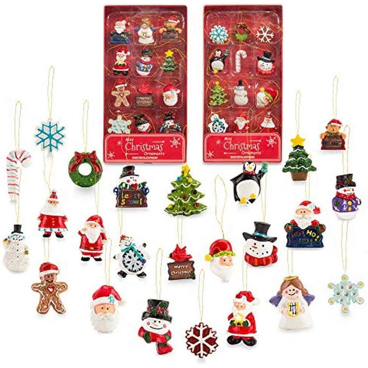 Kurt Adler Petite Treasures 12-Piece Miniature Ornaments Set - Image 5